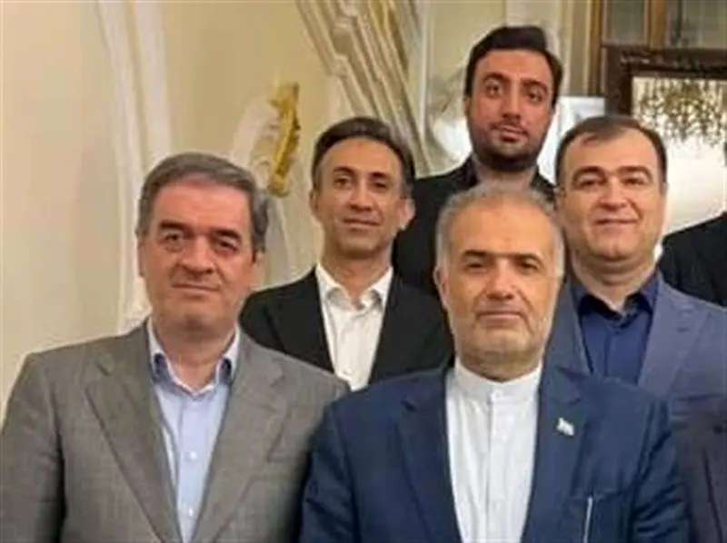 دیدار و گفت‌و‌گوی رئیس کل بیمه مرکزی و سفیر ایران در روسیه