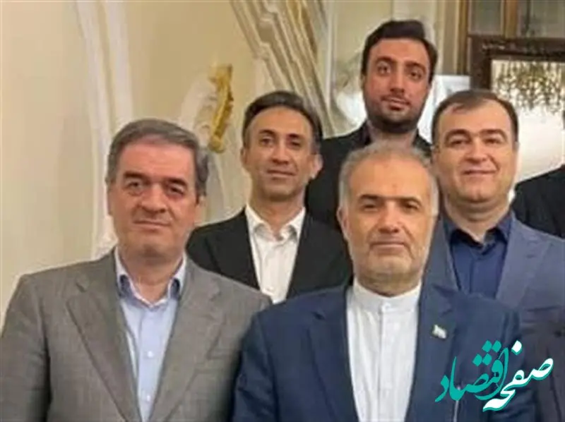دیدار و گفت‌و‌گوی رئیس کل بیمه مرکزی و سفیر ایران در روسیه