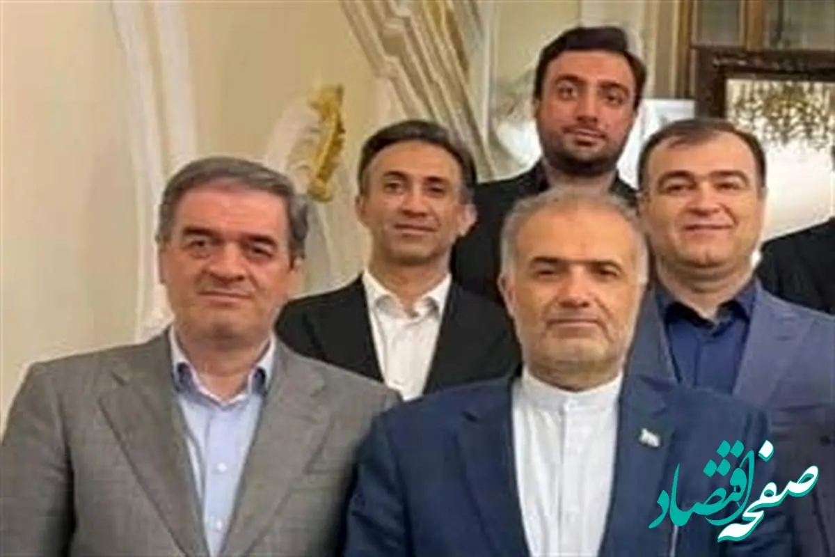 دیدار و گفتوگوی رئیس کل بیمه مرکزی و سفیر ایران در روسیه