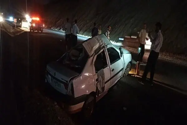 واژگونی ال‌۹۰ در جاده خرم‌آباد - الشتر چند مصدوم بر جای گذاشت؟ 