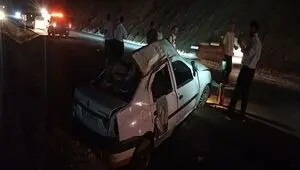 واژگونی ال‌۹۰ در جاده خرم‌آباد - الشتر چند مصدوم بر جای گذاشت؟ 