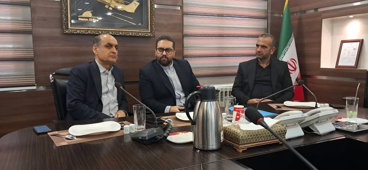 ترسیم افقهای جدید همکاری در صنعت هوایی منطقه آزاد انزلی در گفتگو با مدیران ارشد صنعت هوایی کشور