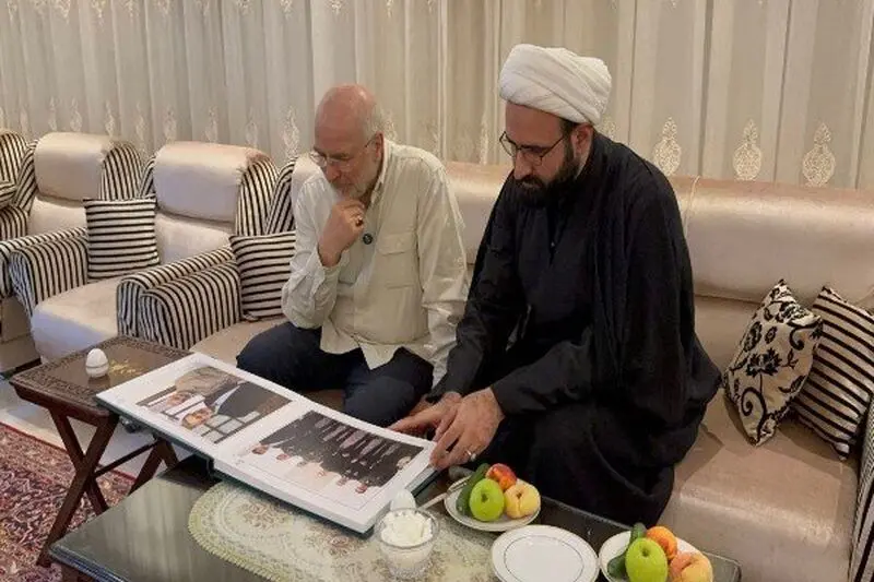 قالیباف با خانواده شهید لاریجانی دیدار کرد