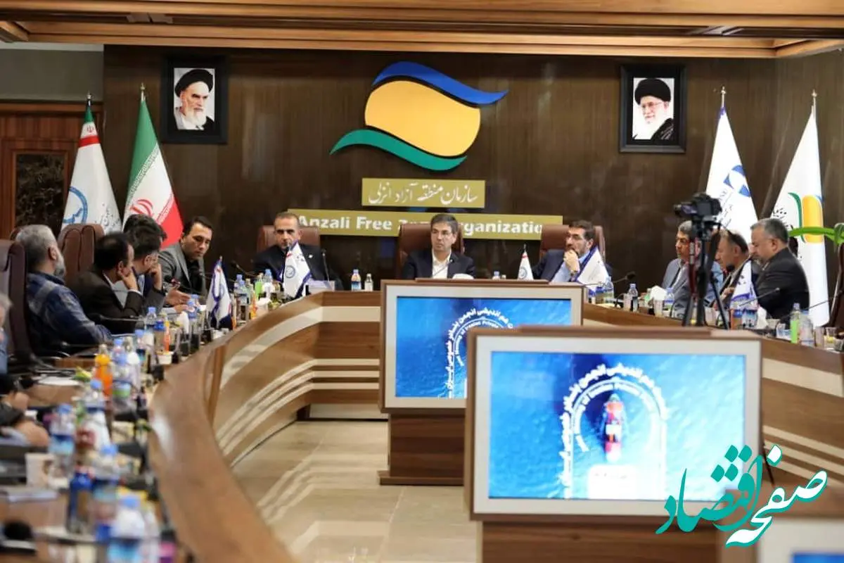 نشست اعضای انجمن بنادر خصوصی ایران در بندر کاسپین