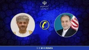 رایزنی تلفنی عراقچی و وزیر خارجه عمان درباره تحولات منطقه و تنگه هرمز