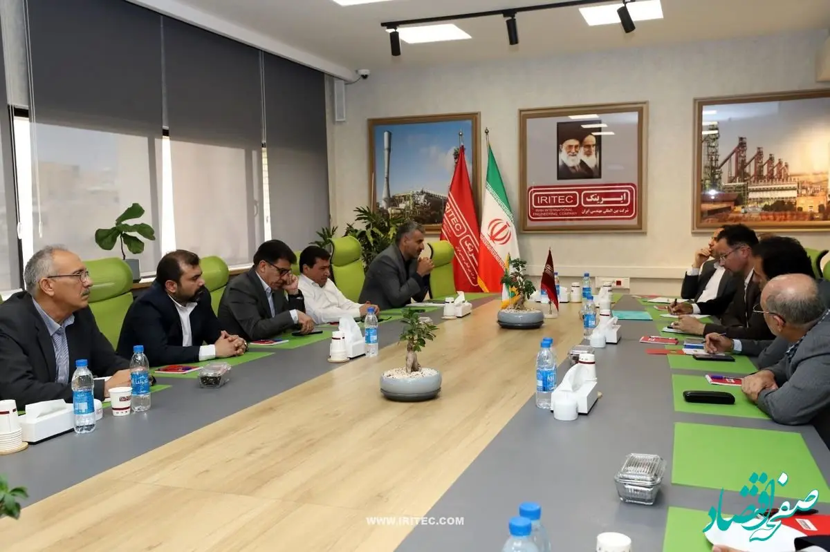 بازدید مقامات وزارت نیرو از ایریتک و توافق بر همکاری در پروژه‌های آبی