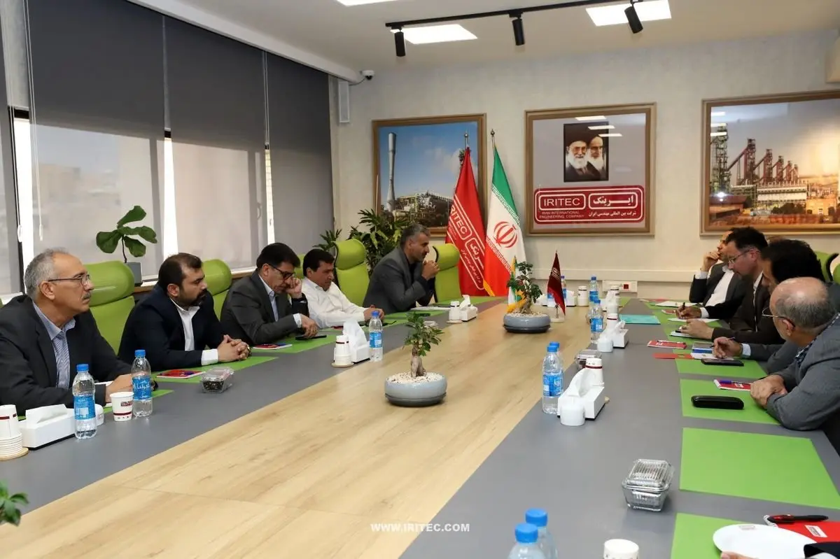 بازدید مقامات وزارت نیرو از ایریتک و توافق بر همکاری در پروژههای آبی