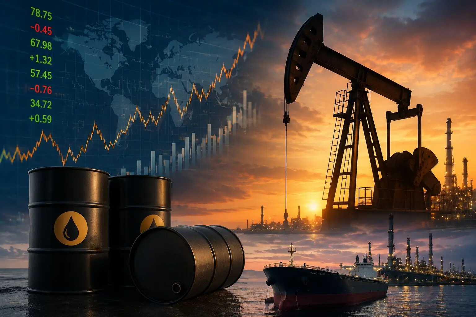 بازار نفت در آستانه آزمون جدید؛ آیا محدودیت صادرات نفت ایران قیمت جهانی نفت و بنزین را افزایش می‌دهد؟