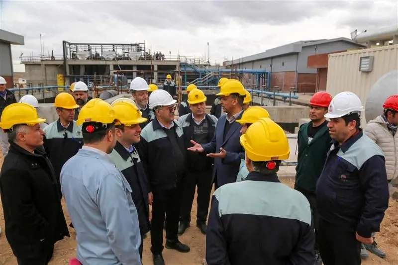 تصفیه‌خانه ذوب‌آهن اصفهان با هدف کاهش برداشت آب از زاینده‌رود افتتاح شد