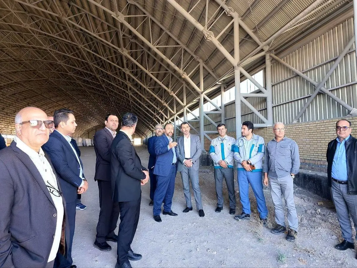 بازدید سمیعی‌نژاد از طرح تولید آلومینا از نفلین سینیت سراب/تأکید بر هم‌افزایی برای رفع موانع پیشرفت پروژه