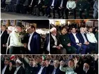 آیین باشکوه اربعین شهدای اقتدار در یزد برگزار شد
