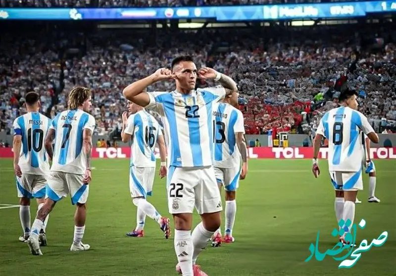 آرژانتین به سختی جواز صعود به مرحله نیمه نهایی را گرفت + فیلم