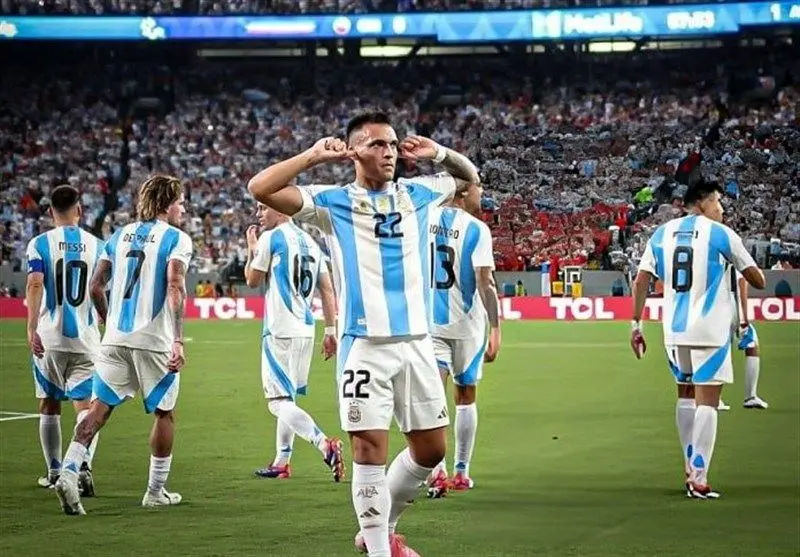آرژانتین به سختی جواز صعود به مرحله نیمه نهایی را گرفت + فیلم