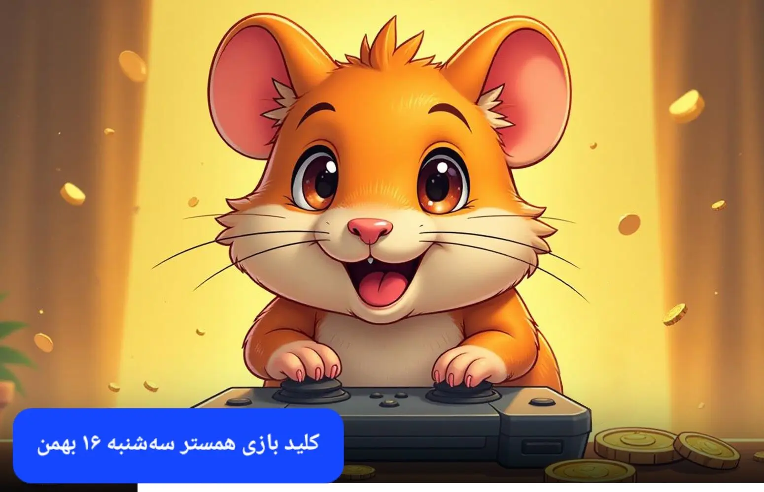 کلید مینی گیم همستر کامبت امروز سه شنبه ۱۶ بهمن ماه ۱۴۰۳