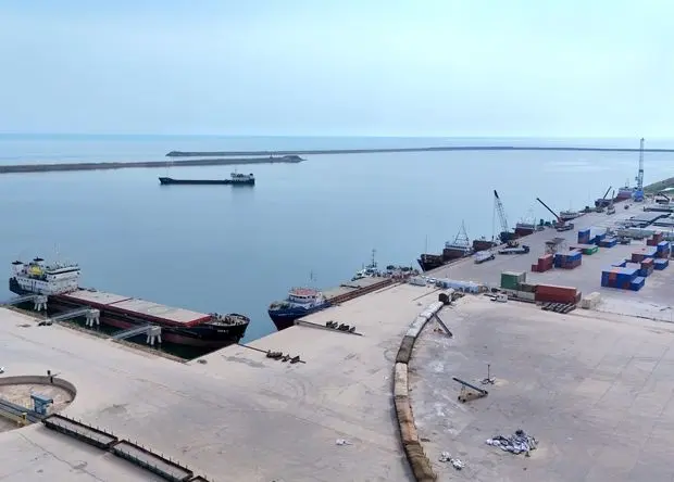 سیمان ایران از مسیر بندر کاسپین راهی بازار روسیه شد