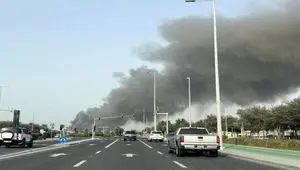 جزئیات وقوع چندین حریق در تاسیسات پتروشیمی ابوظبی