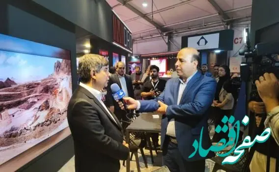 مدیرعامل فولاد مبارکه از غرفه ایمپاسکو بازدید کرد