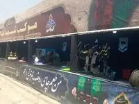 خدمت‌رسانی شبانه‌‌روزی به زائران حسینی در موکب پتروشیمی ایلام