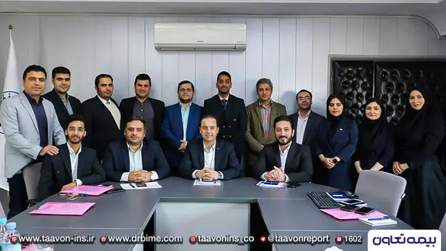 نشست آموزشی مدیر بیمه های زندگی بیمه تعاون با مدیران عالی سازمان فروش