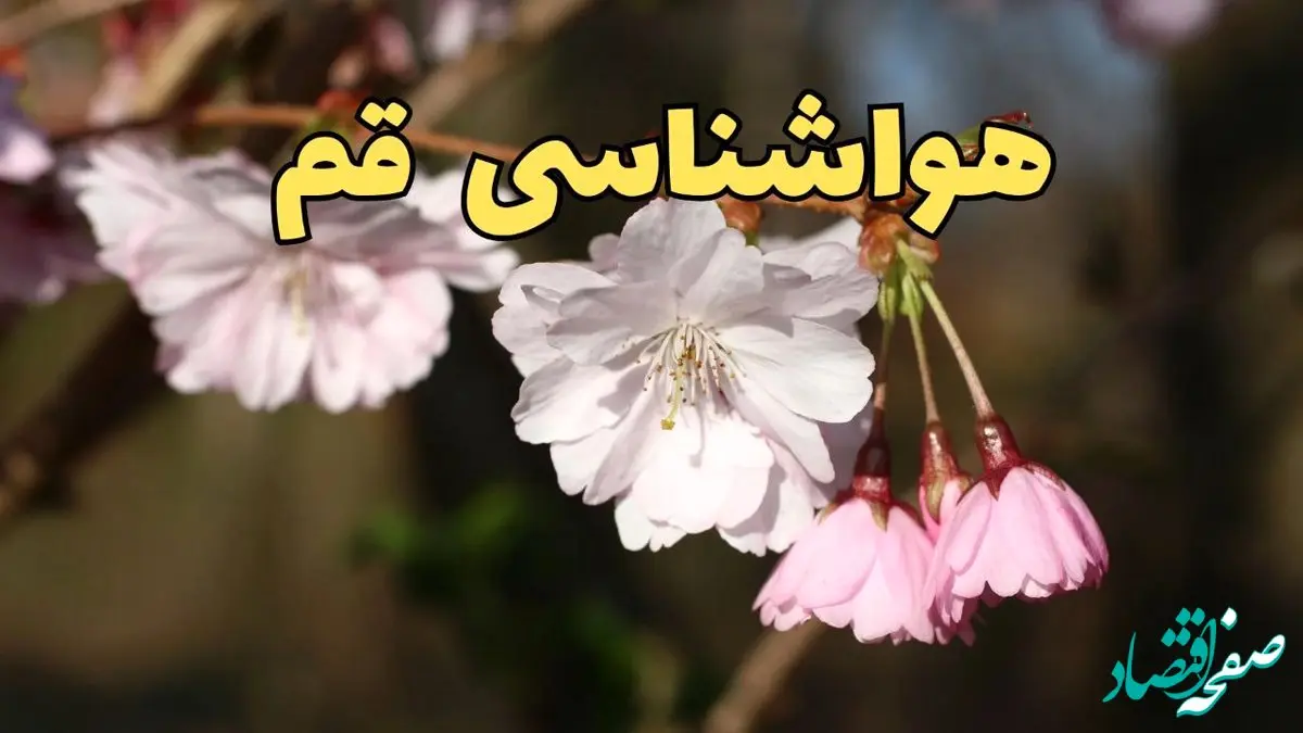 پیش بینی هواشناسی قم ۲۴ ساعت آینده | وضعیت آب و هوا قم فردا سه شنبه ۱۲ فروردین ماه ۱۴۰۴ | آب و هوای قم در روز ۱۳ بدر 