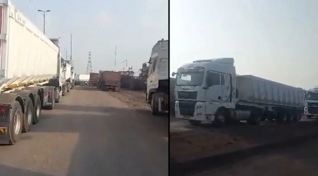 بازگشت کامیون ها به چرخه حمل و نقل کشور در سیرجان