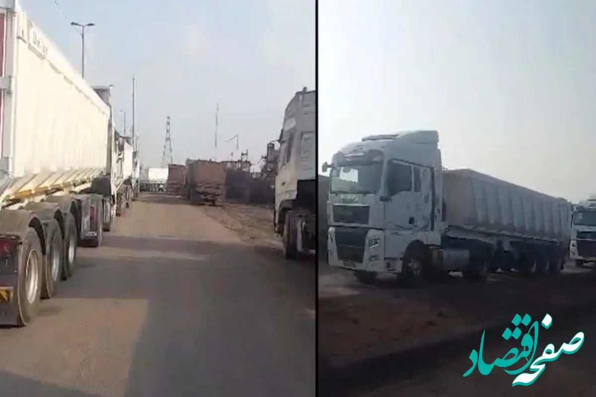 بازگشت کامیون ها به چرخه حمل و نقل کشور در سیرجان