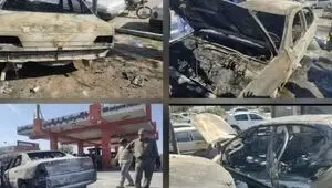 آخرین خبر از جزئیات حریق سه خودرو در کرمان 