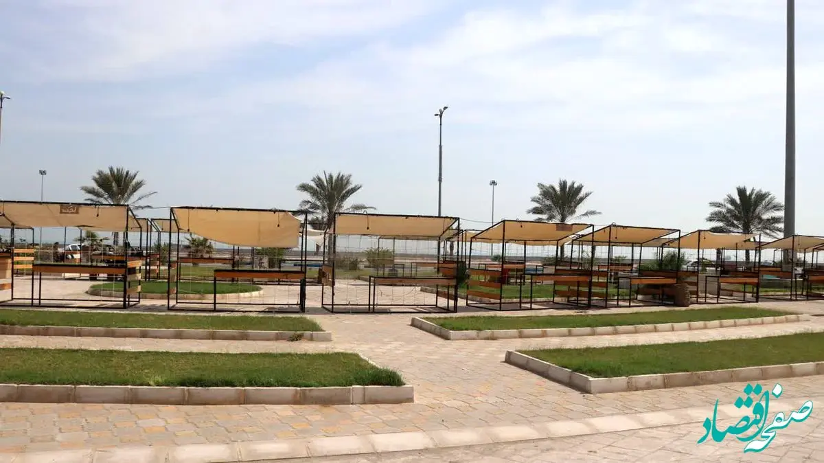 ساماندهی غرفه‌های بازار قلعه تاریخی قشم با هدف حمایت از صنایع دستی جزیره