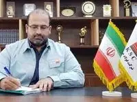 پیام تبریک مدیرعامل شرکت فولاد خوزستان به مناسبت ثبت رکورد جدید تولید شمش