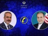 در گفتگوی تلفنی وزرای امور خارجه‌ ایران و ترکیه چه گذشت؟ 