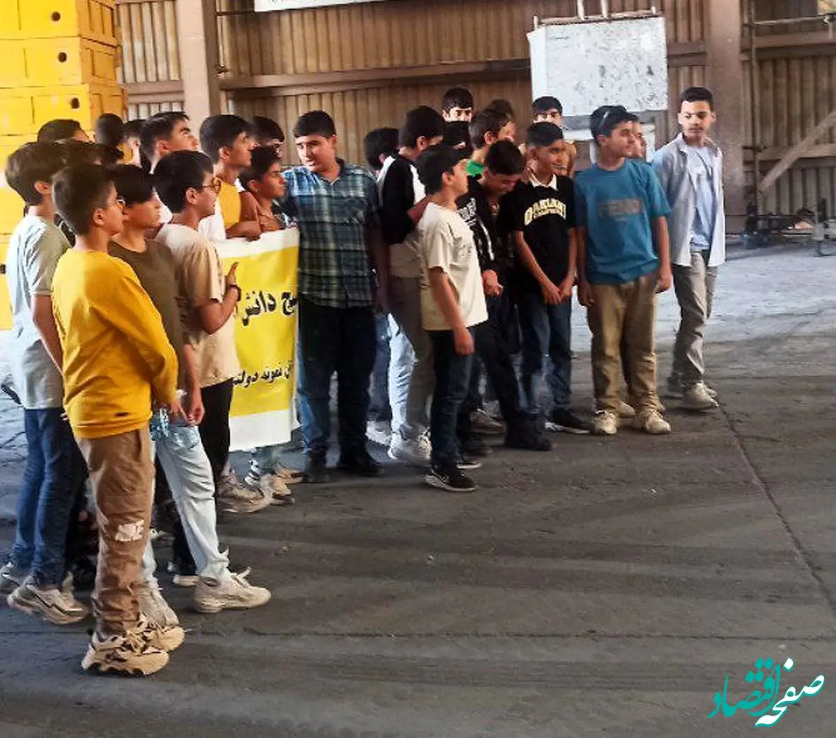 اردوی «راهیان پیشرفت» در شرکت آلومینای ایران،میزبان دانش‌آموزان مدارس مختلف شهر جاجرم بود