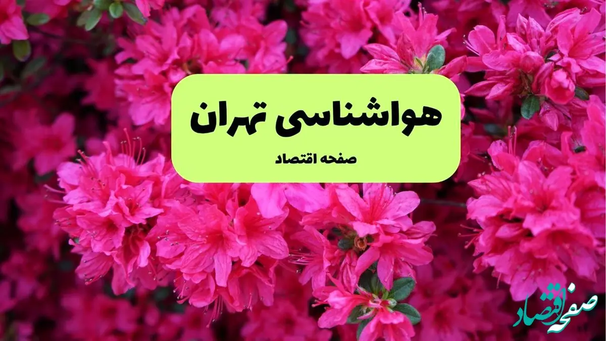 هواشناسی تهران ۲۴ ساعت آینده اعلام شد | پیش بینی وضعیت آب و هوا تهران فردا دوشنبه ۱۹ خرداد ماه ۱۴۰۴ 