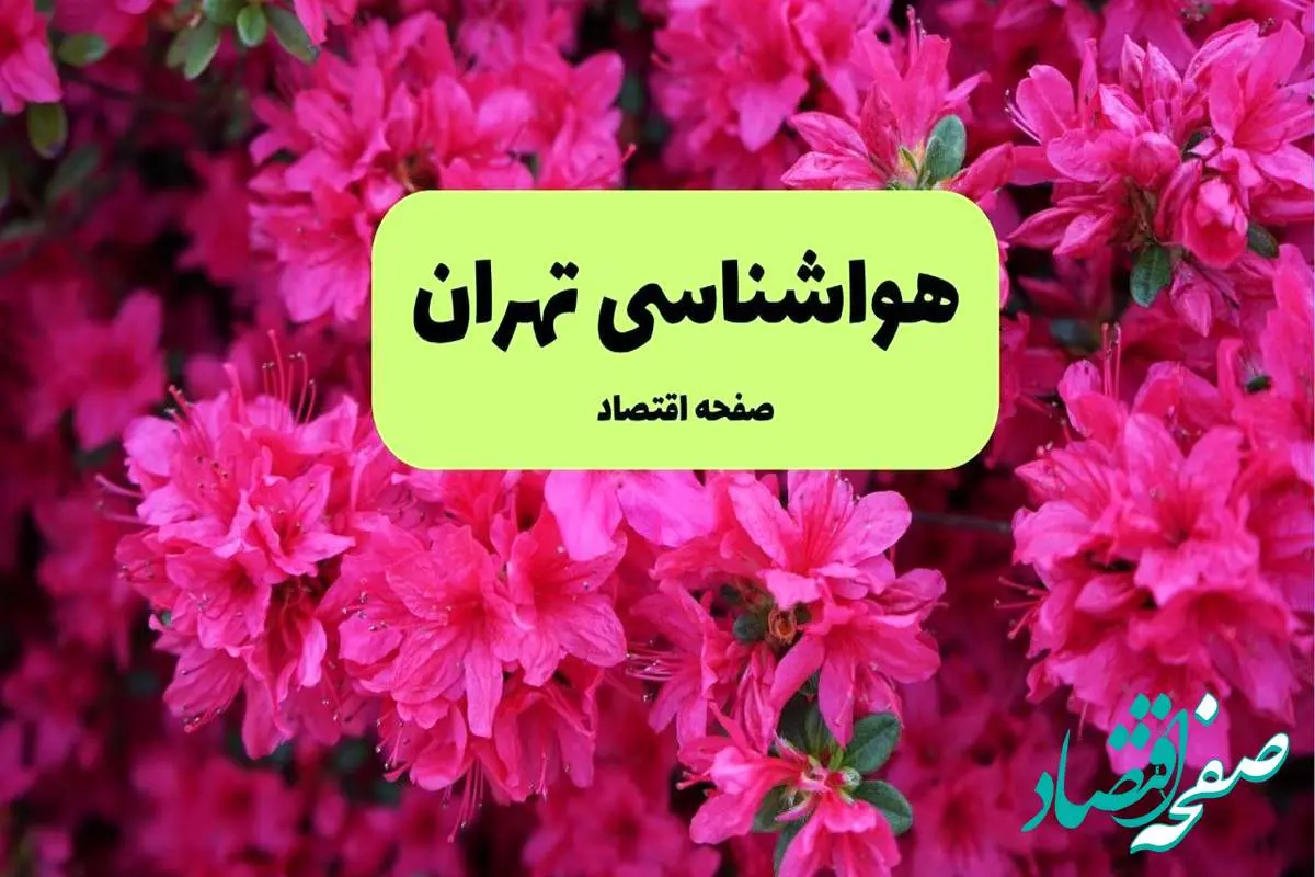 هواشناسی تهران ۲۴ ساعت آینده اعلام شد | پیش بینی وضعیت آب و هوا تهران فردا دوشنبه ۱۹ خرداد ماه ۱۴۰۴