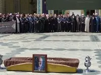 تصویری خیلی خاص از علم الهدی و سردار قاآنی این در مراسم 