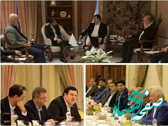 نشست های جداگانه مدیرعامل بانک ملت با استاندار و فعالان اقتصادی استان اصفهان