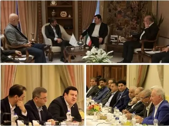 نشست های جداگانه مدیرعامل بانک ملت با استاندار و فعالان اقتصادی استان اصفهان