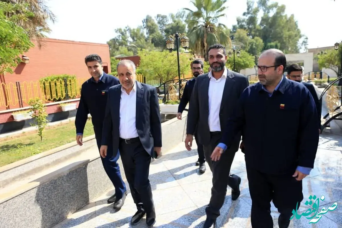 فرماندار اهواز با مدیرعامل گروه فولاد خوزستان دیدار نمود