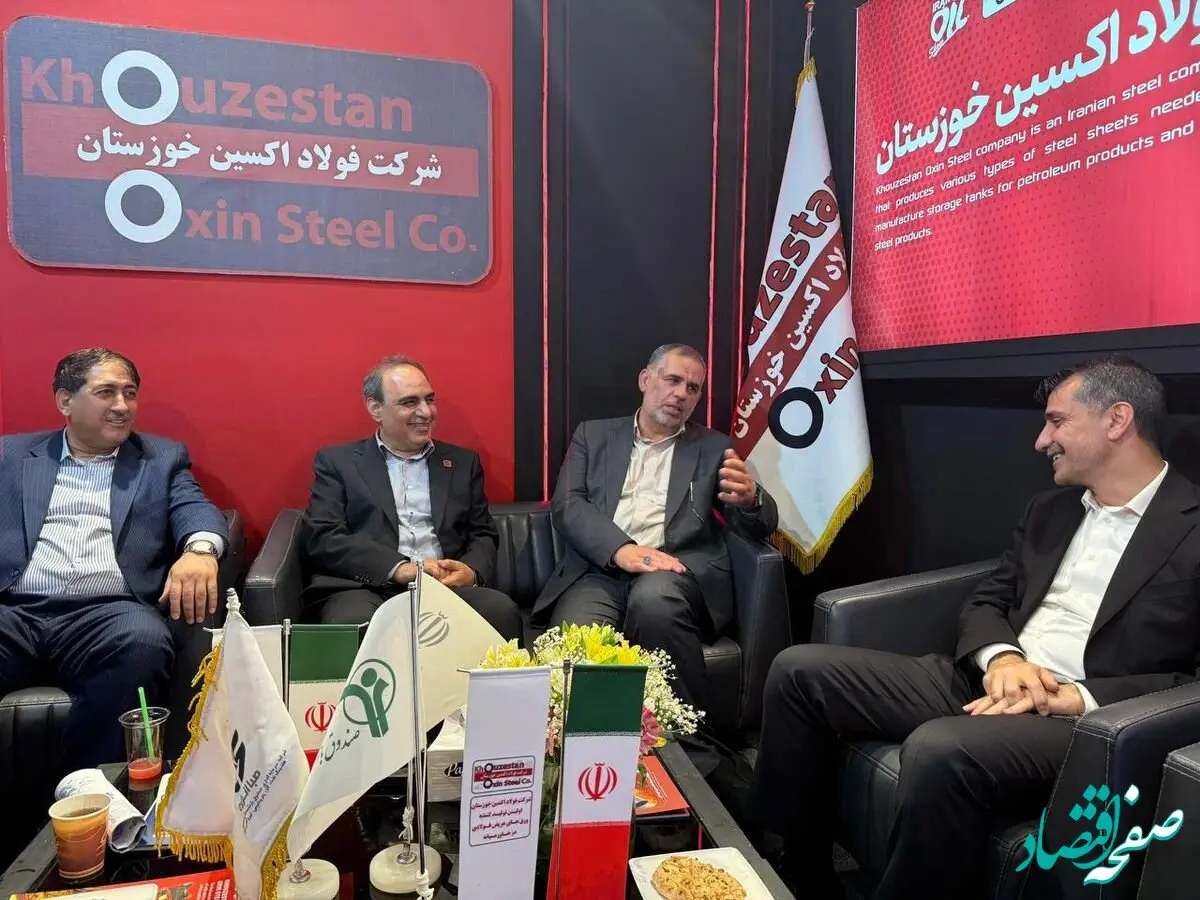 هم‌افزایی صنعت،سرمایه و سیاست برای توسعه تولید؛دیدار نماینده اهواز،مدیران صبا انرژی و گروه ملی فولاد با مدیرعامل فولاد اکسین