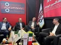 هم‌افزایی صنعت،سرمایه و سیاست برای توسعه تولید؛دیدار نماینده اهواز،مدیران صبا انرژی و گروه ملی فولاد با مدیرعامل فولاد اکسین