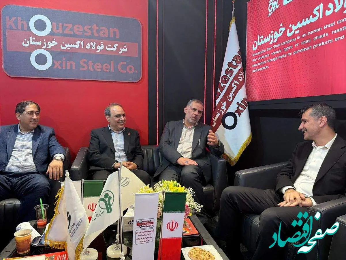 همافزایی صنعت،سرمایه و سیاست برای توسعه تولید؛دیدار نماینده اهواز،مدیران صبا انرژی و گروه ملی فولاد با مدیرعامل فولاد اکسین