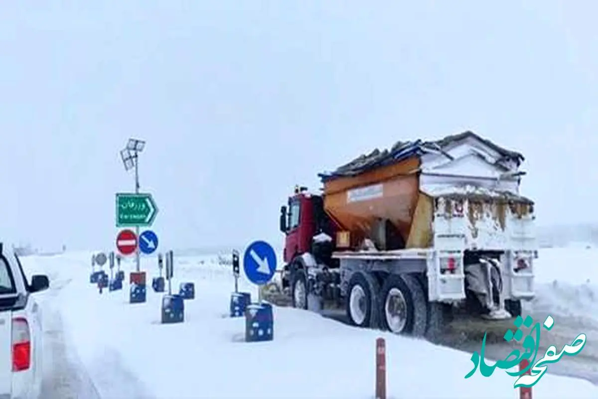 2 هزار کیلومتر از مسیرهای ارتباطی شهرستان ورزقان، توسط مس سونگون برفروبی شد