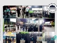 چادرملو 17 موکب پذیرایی در ایّام محرم‌ برپا کرد