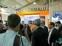 بازدید شرکت کنندگان در همایش معدنکاری دیجیتال از غرفه چادرملو