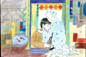 نقاشی های کودکانه درباره هفته دفاع مقدس برای ایده و رنگ آمیزی + طرح جدید