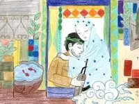 نقاشی های کودکانه درباره هفته دفاع مقدس برای ایده و رنگ آمیزی + طرح جدید
