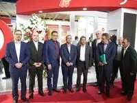 بازدید مدیرعامل بیمه البرز از غرفه گروه صنعتی مینو در بیست و نهمین نمایشگاه بین المللی آگروفود