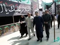 بازدید مسئول اداره منطقه آزاد چابهار از مرز ریمدان و استقبال از زائرین اربعین حسینی