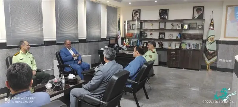 تجلیل مدیرعامل سازمان منطقه آزاد انزلی از فرمانده انتظامی گیلان و عوامل انتظامی منطقه