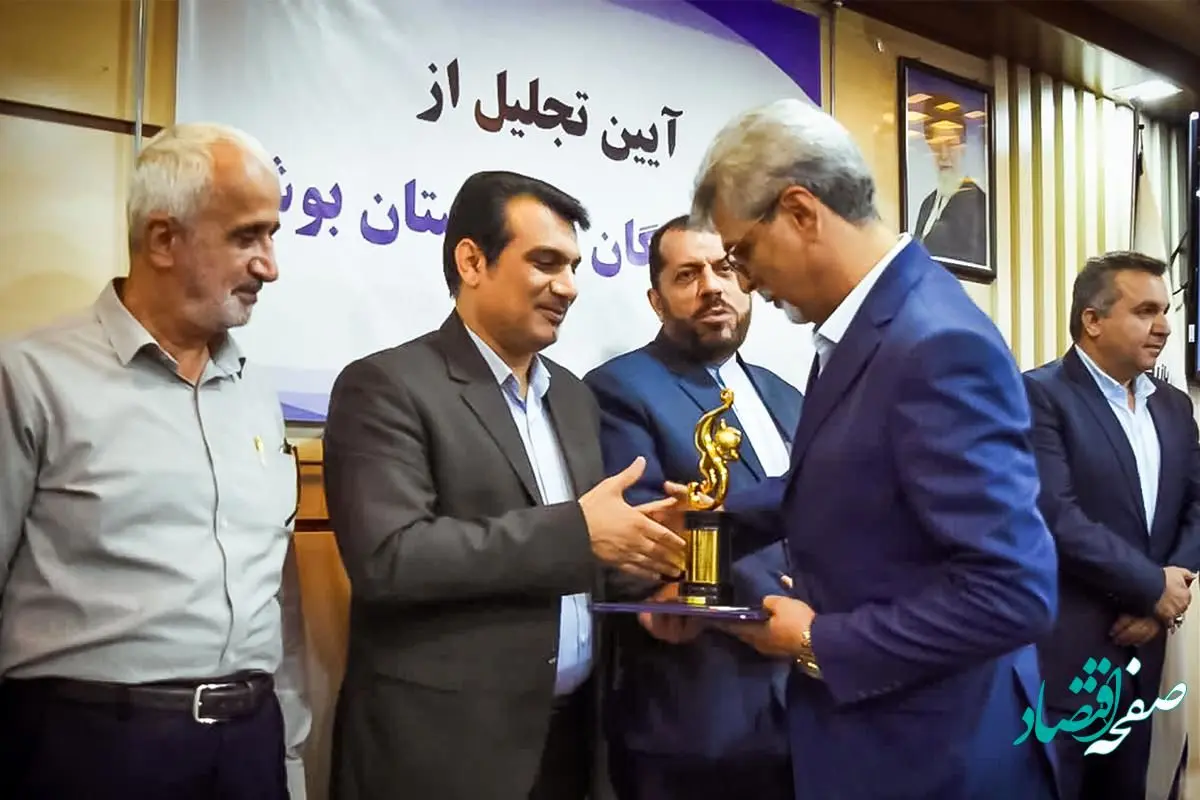 انتخاب پتروشیمی نوری به‌ عنوان صادرکننده برتر استان بوشهر