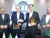 حضور فعال بيمه اتكايي امين در نمايشگاه بورس، بانك و بيمه كيش